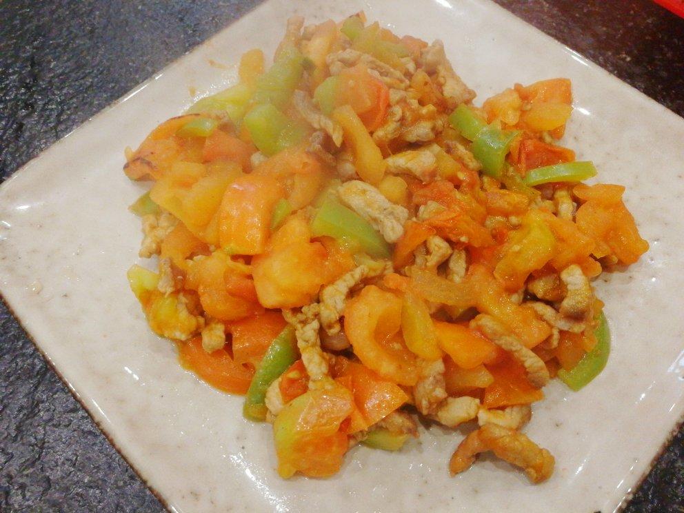 番茄肉末 （红三剁）