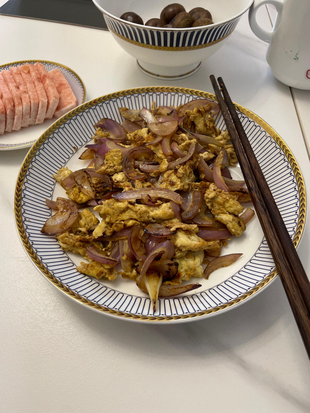 洋葱炒鸡蛋