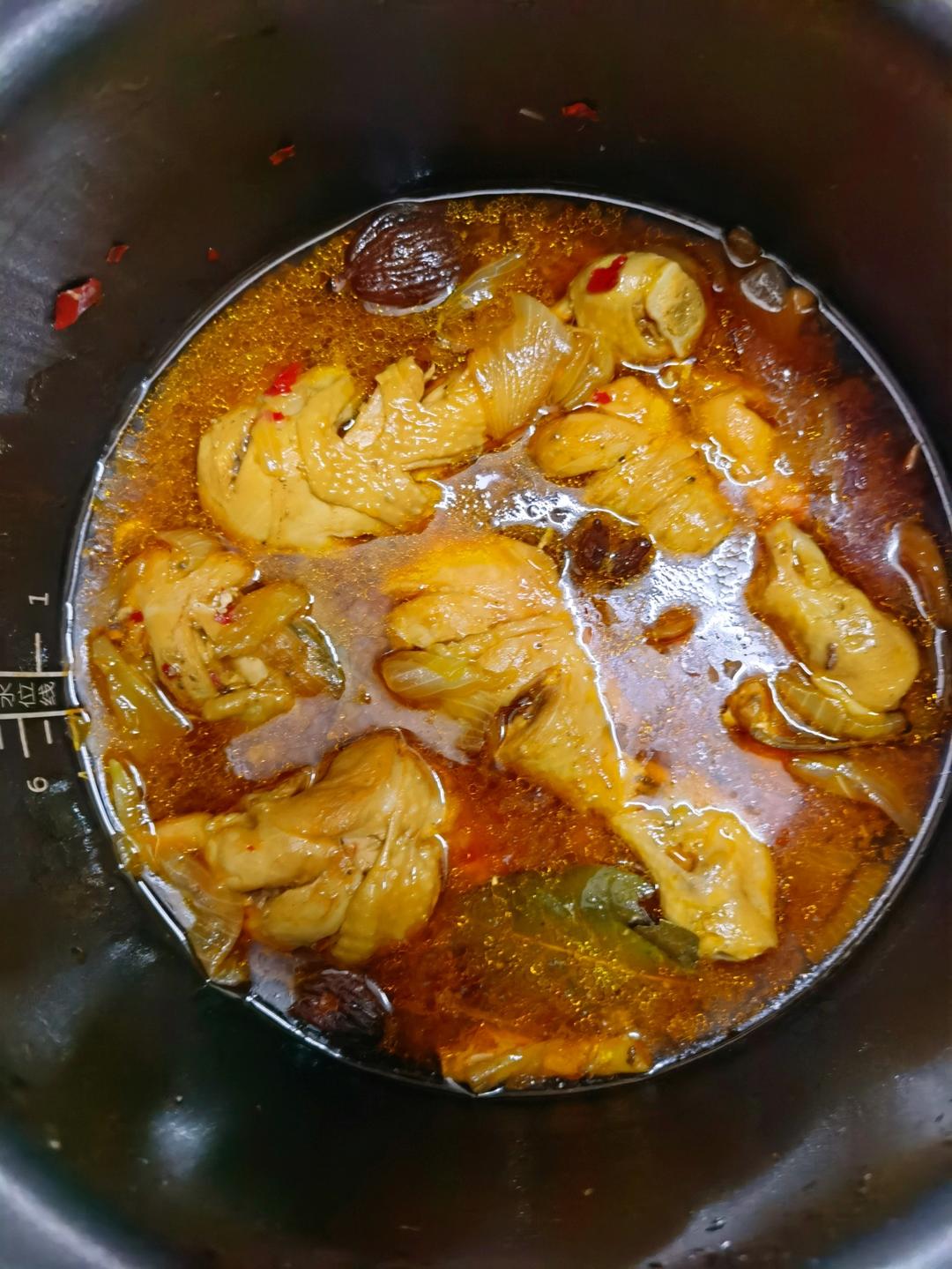 不需要厨艺的减脂餐——电饭煲焖鸡腿