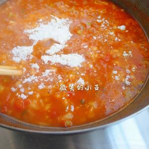 简单的鸡汁西葫芦番茄疙瘩汤的做法 步骤14