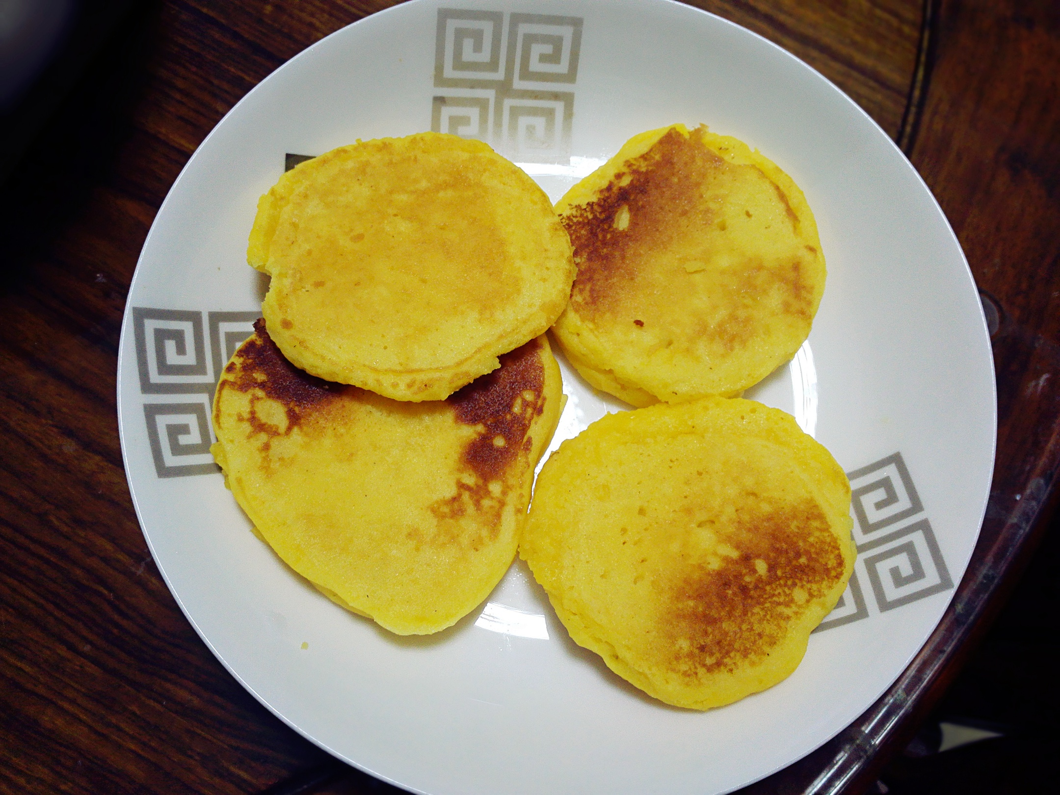 奶香玉米饼
