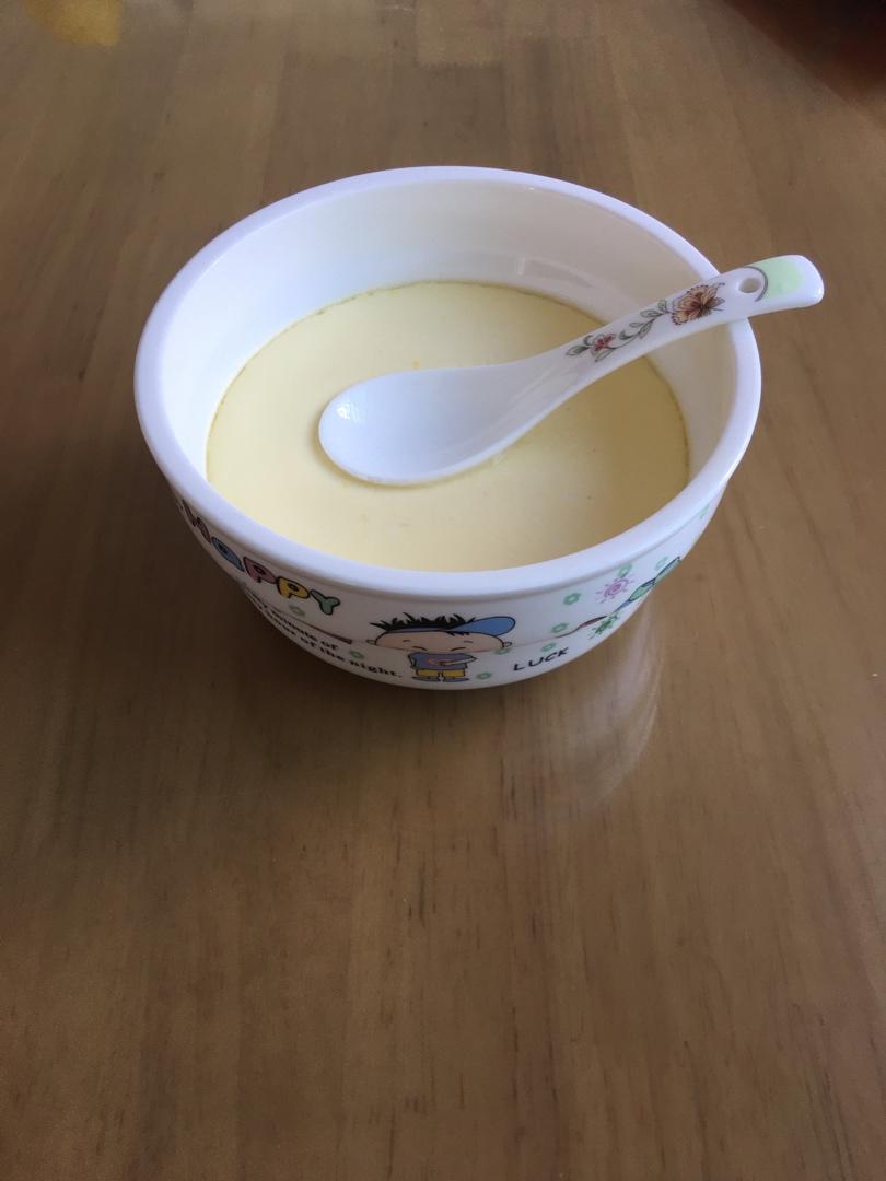 豆腐花般的牛奶鸡蛋