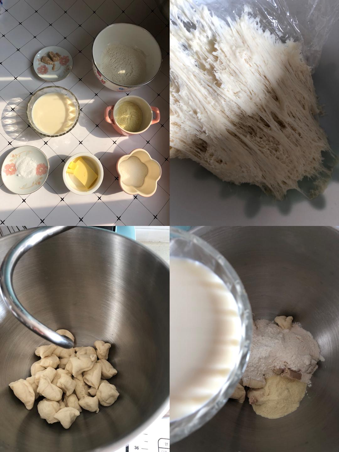 纯奶手撕吐司的做法 步骤1