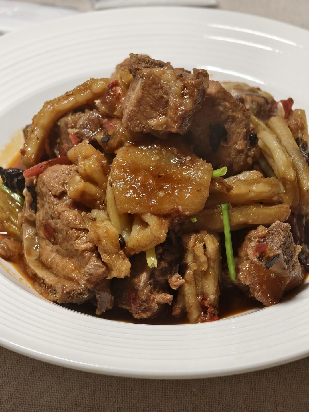 川味苦瓜烧排骨