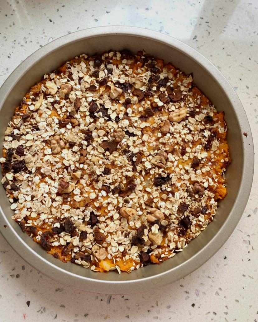 粉糯红薯泥配燕麦酥丨健康·三餐