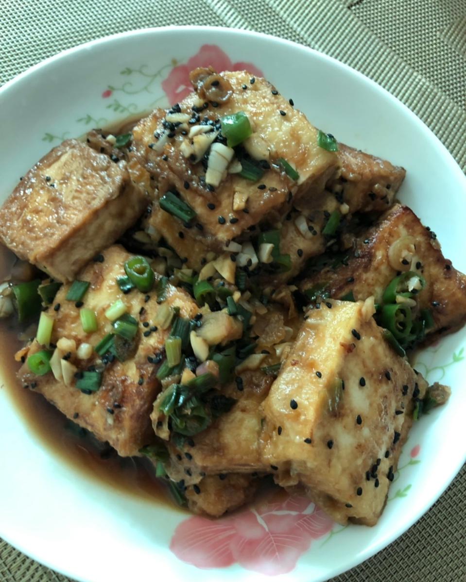 香煎豆腐