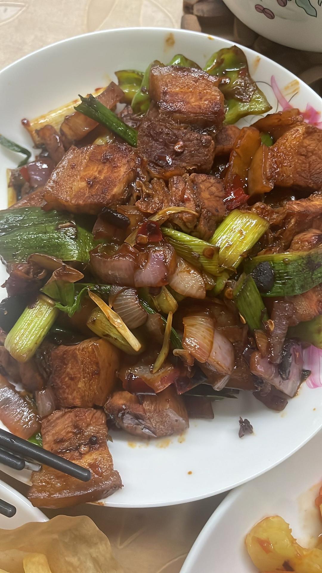 小炒五花肉