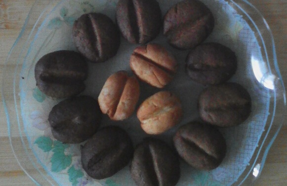 【咖啡豆豆饼干】简单的硬饼干