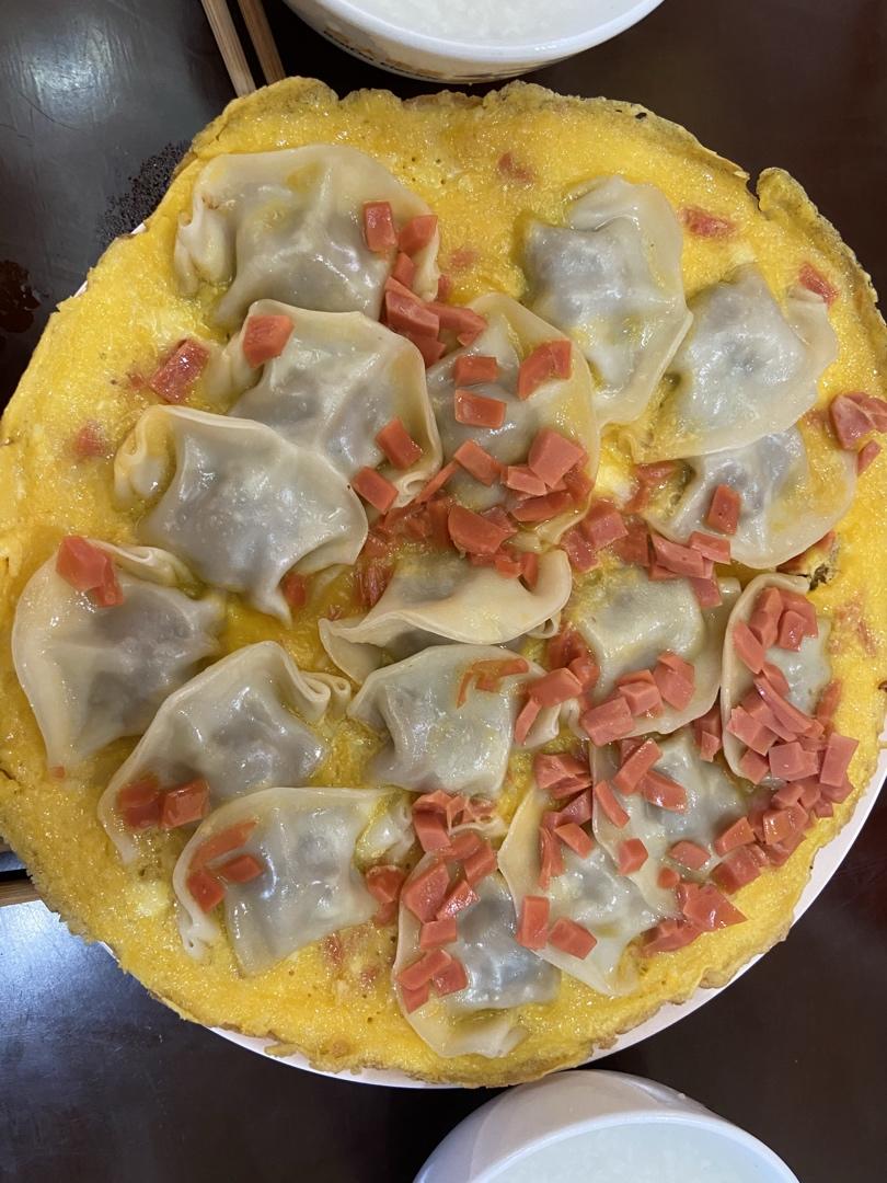 懒人快手抱蛋煎饺