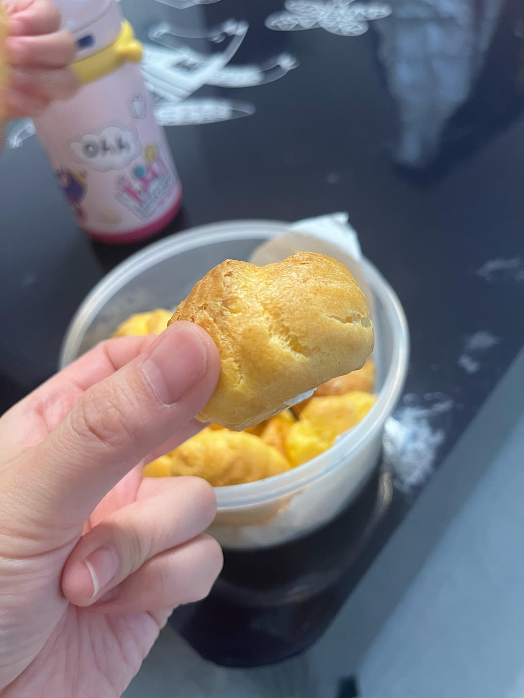 简单易成功的奶油小泡芙做法