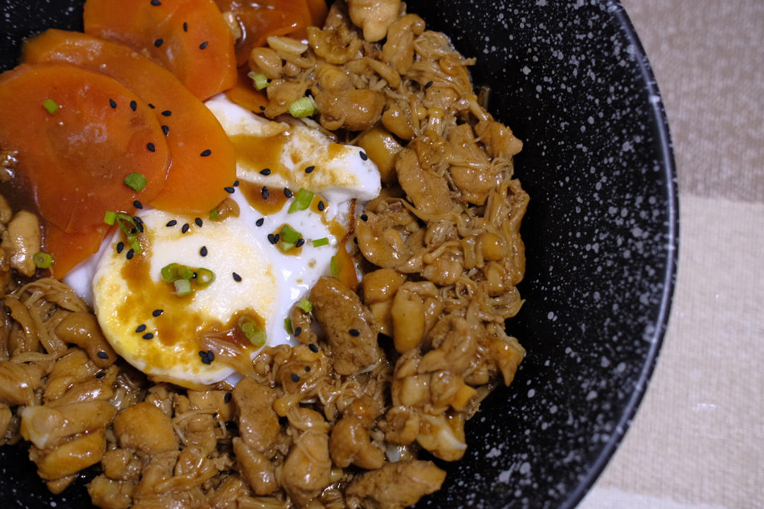 日式碎鸡饭
