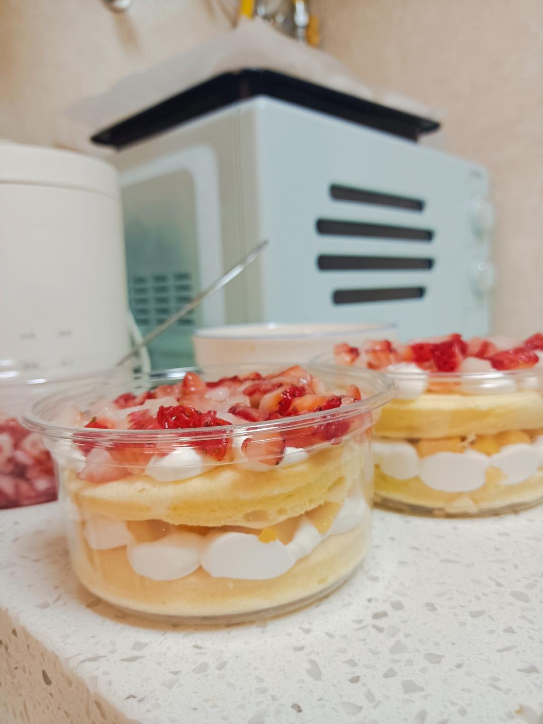 春游踏青美食蛋糕盒子～两种口味