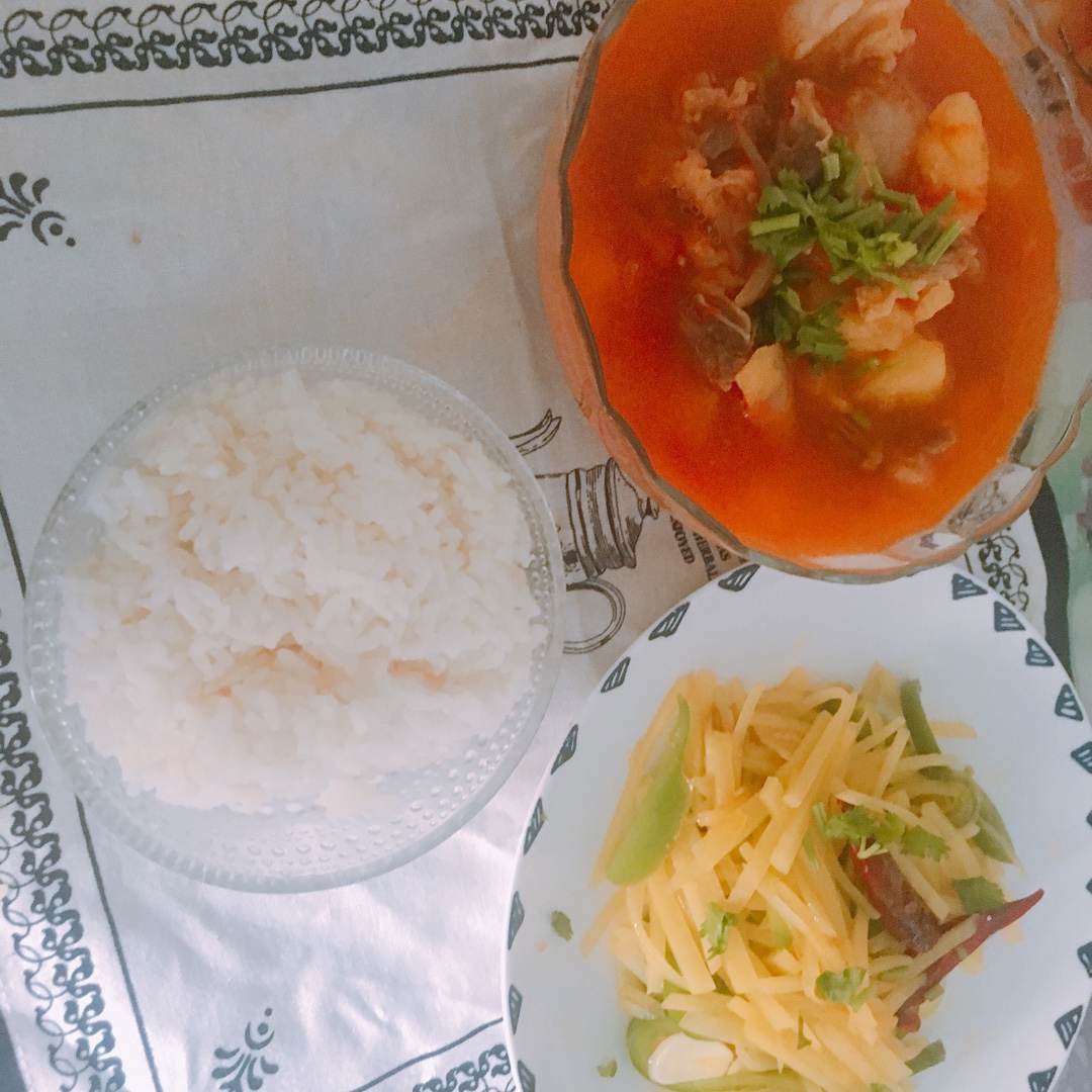 番茄牛腩(这样做牛肉不会老哦）