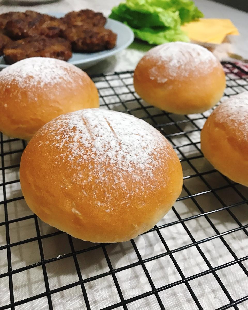 汉堡（基础汉堡胚做法）