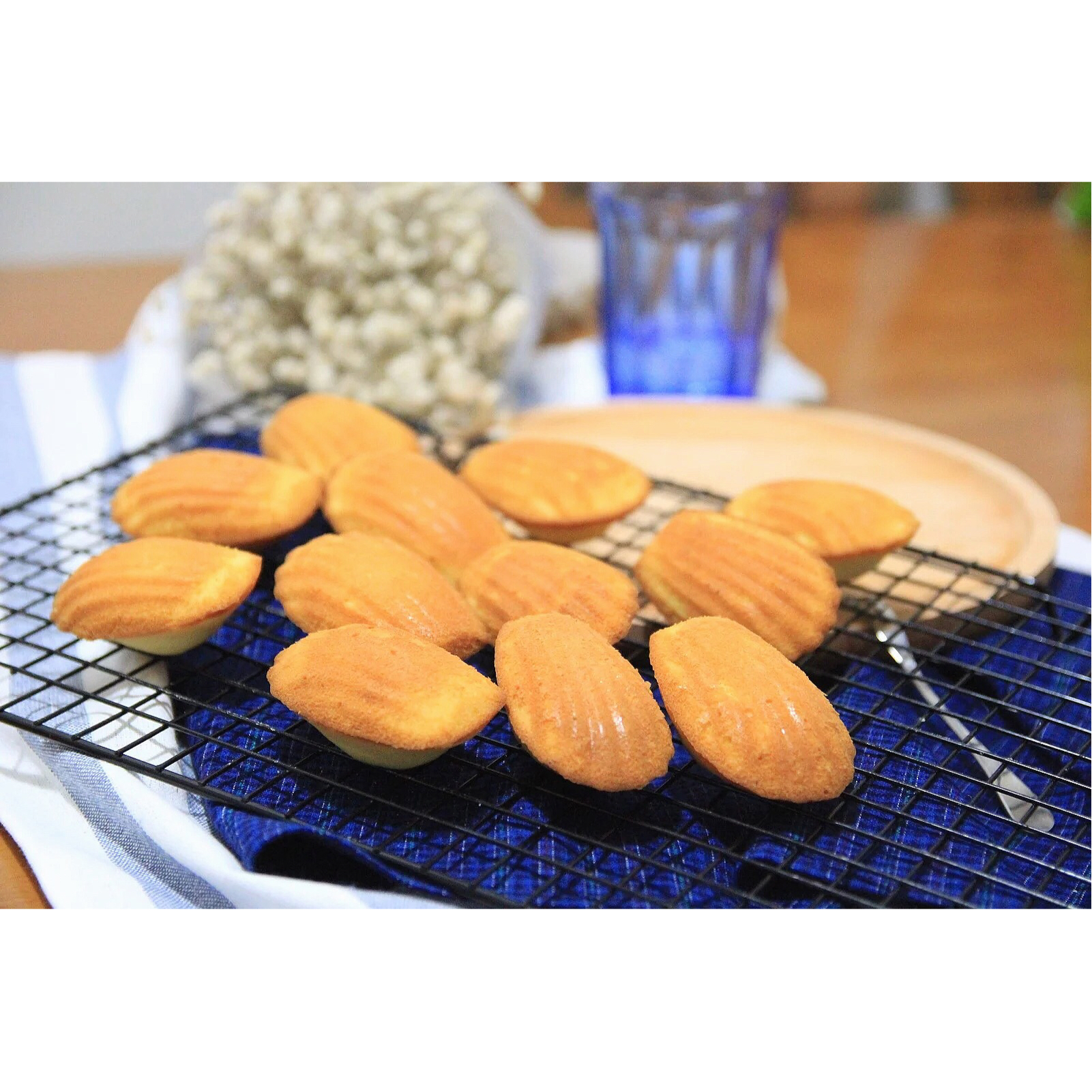 【夏日无负担系列】 蜂蜜柚子茶轻玛德琳