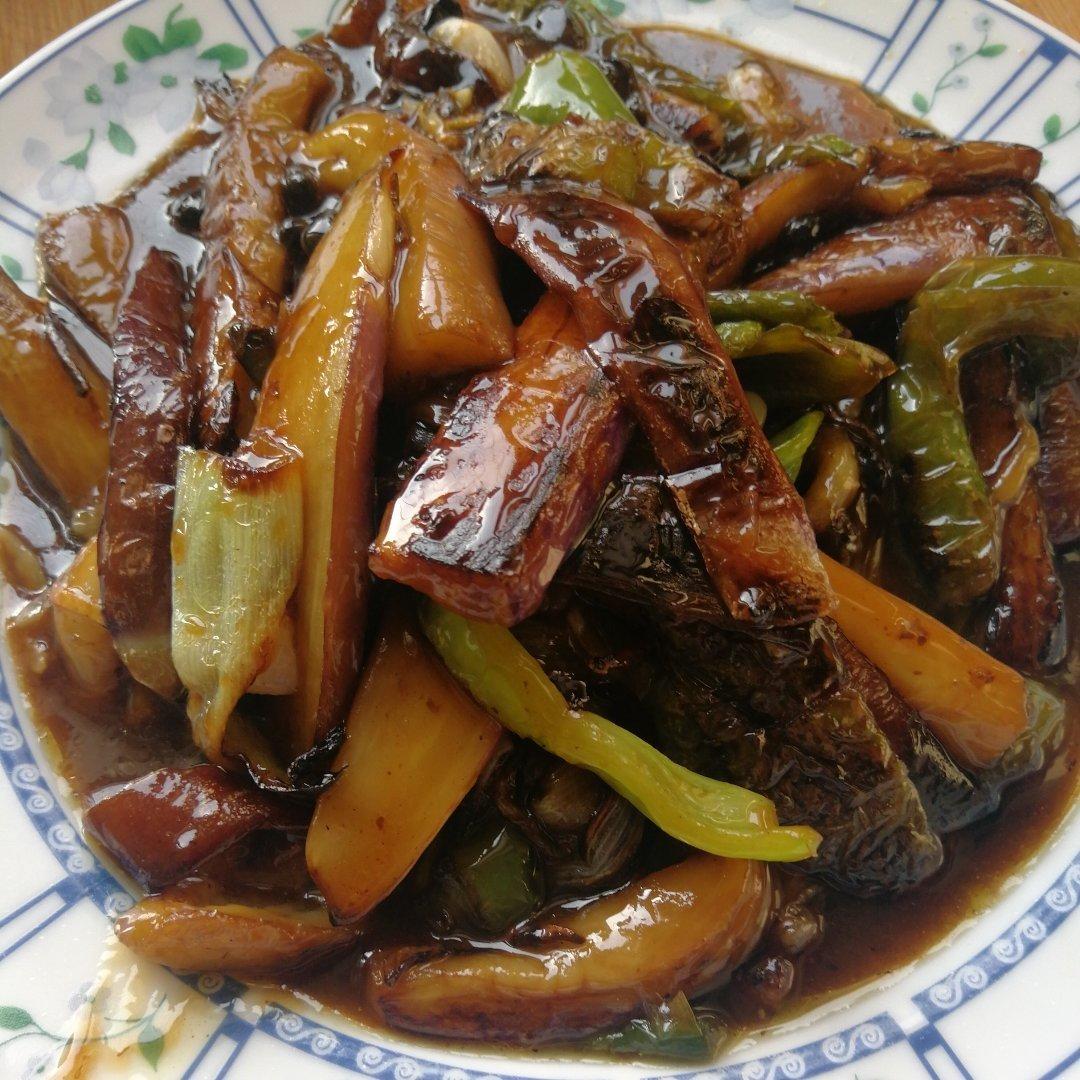 虎皮辣子烧茄子