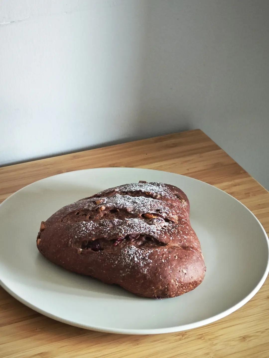 巧克力蔓越莓软欧