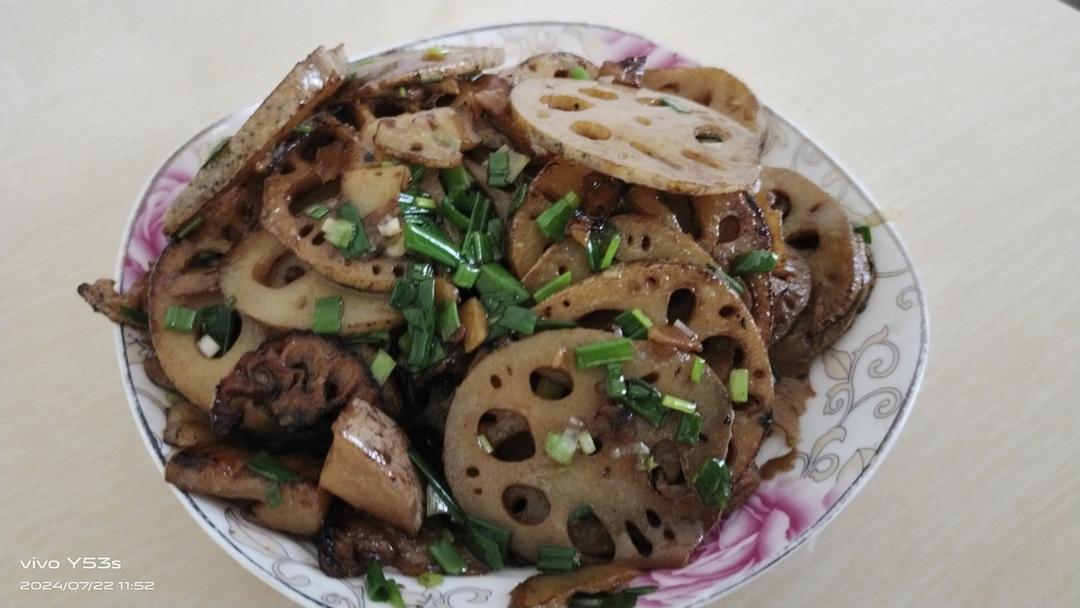 最简单味道惊艳的糖醋藕片