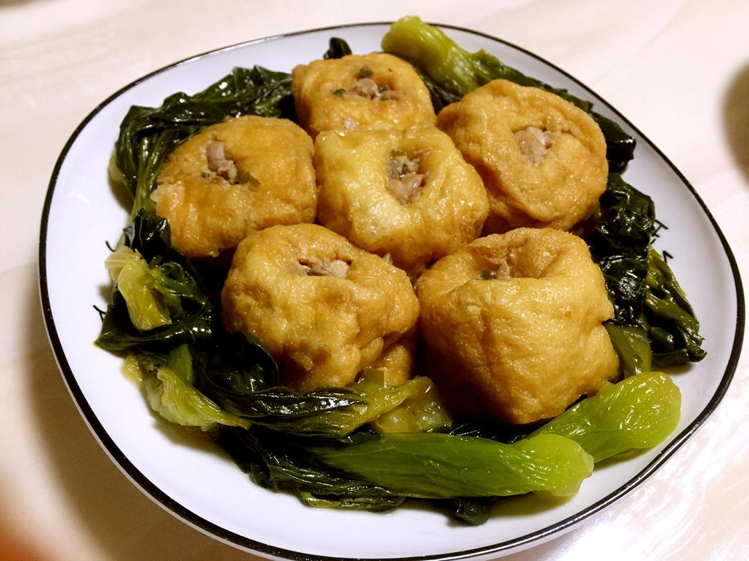 豆腐泡塞肉