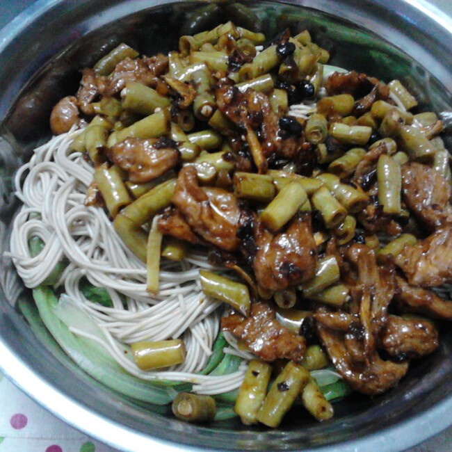 肉末酸豆角