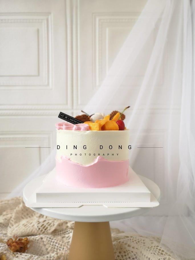 8寸加高戚风蛋糕（多图解析蛋糕是否熟透）