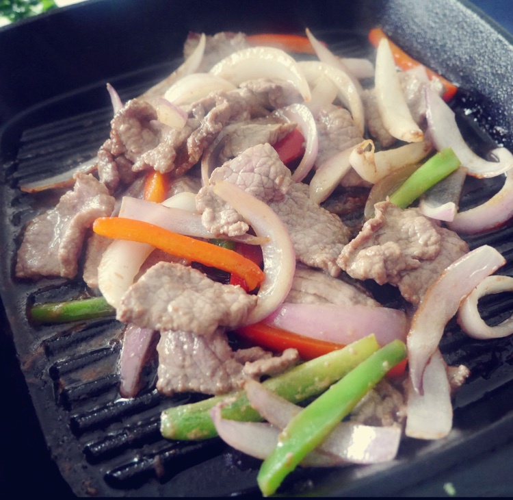 铁板牛肉