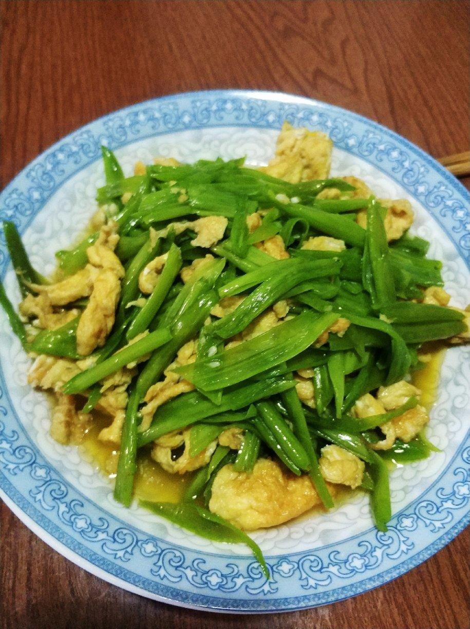 空心菜炒鸡蛋减肥餐