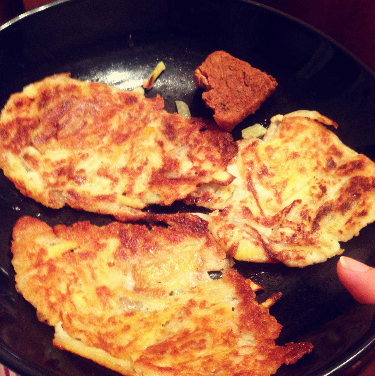土豆洋葱煎饼