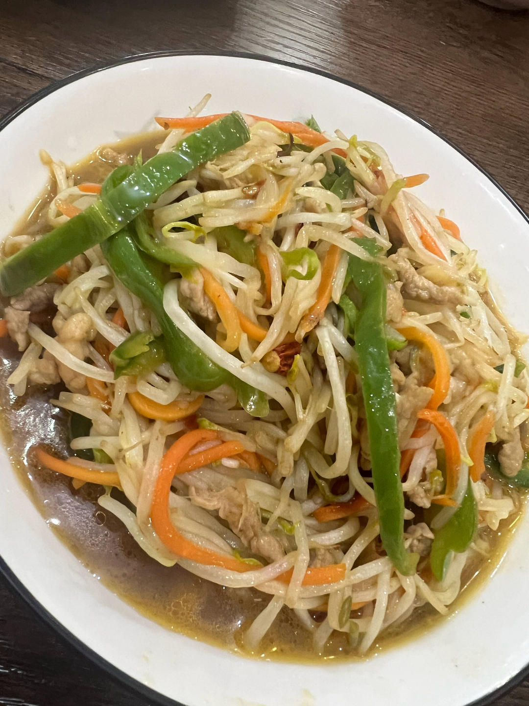 爆炒绿豆芽