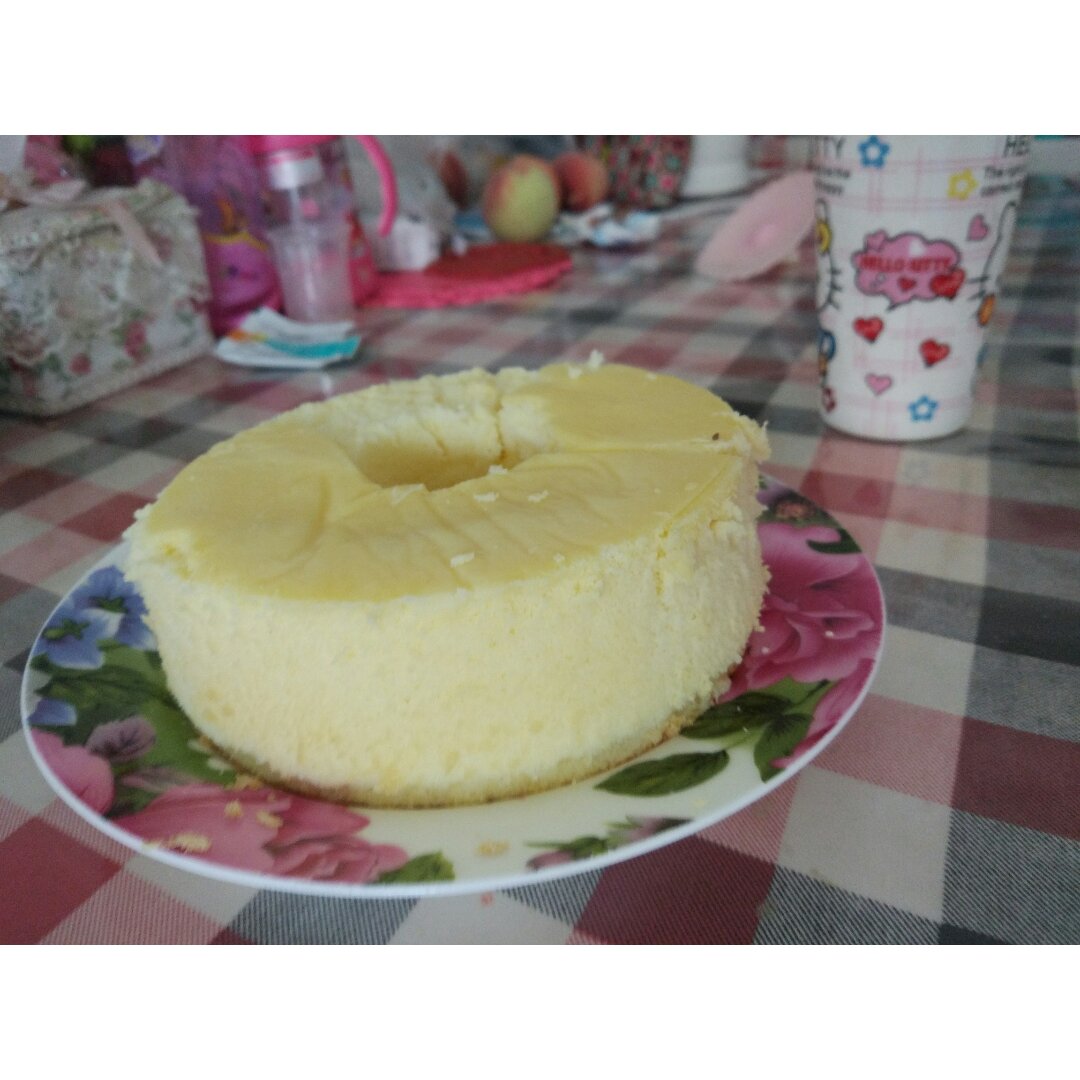6寸原味戚风蛋糕