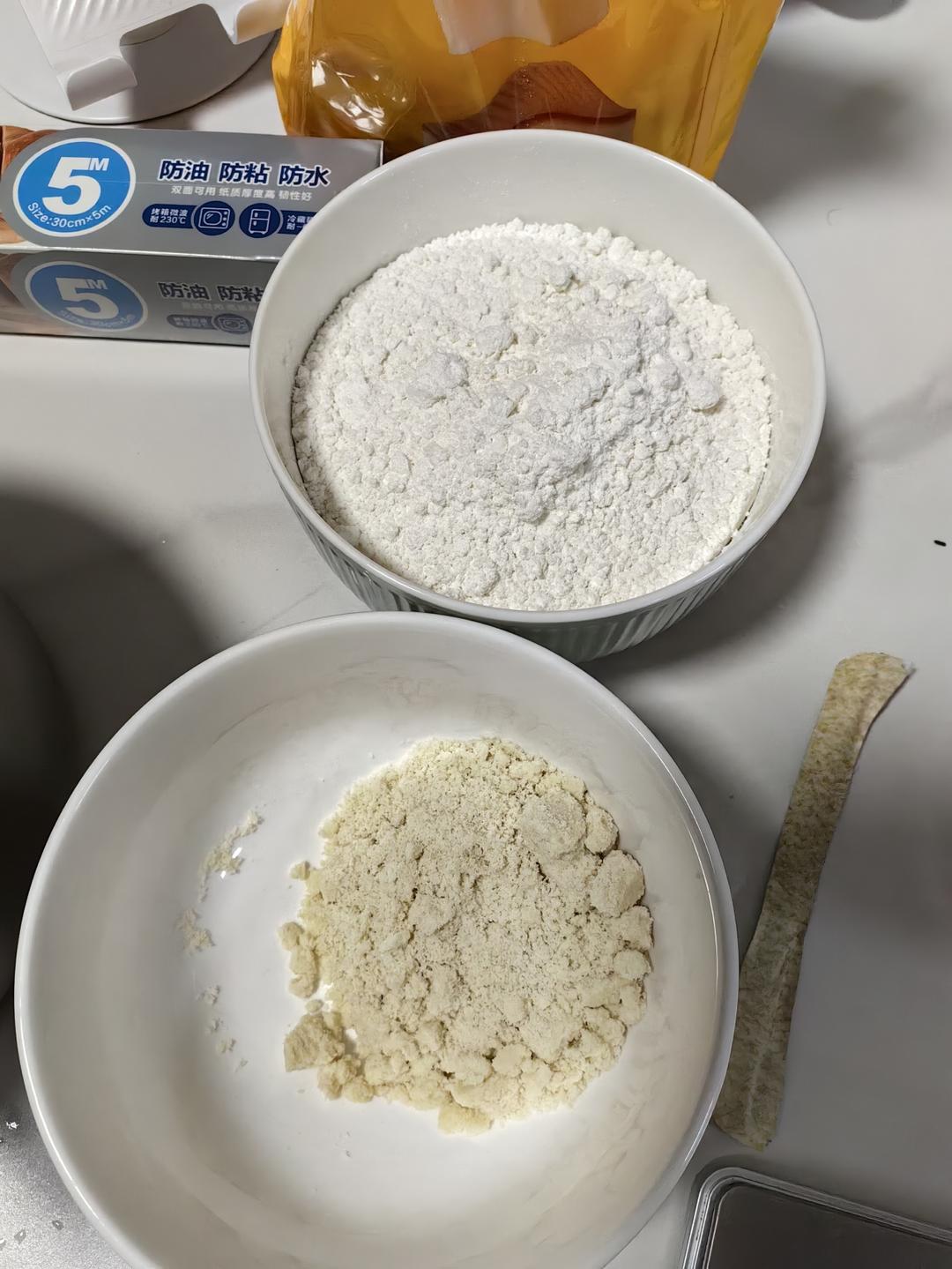 纯奶手撕吐司的做法 步骤1