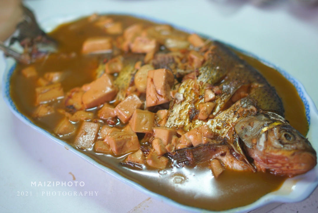 家常菜之鲫鱼烧豆腐