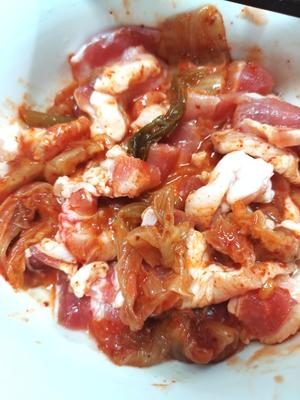韩式辣白菜（泡菜）五花肉🥩的做法 步骤3