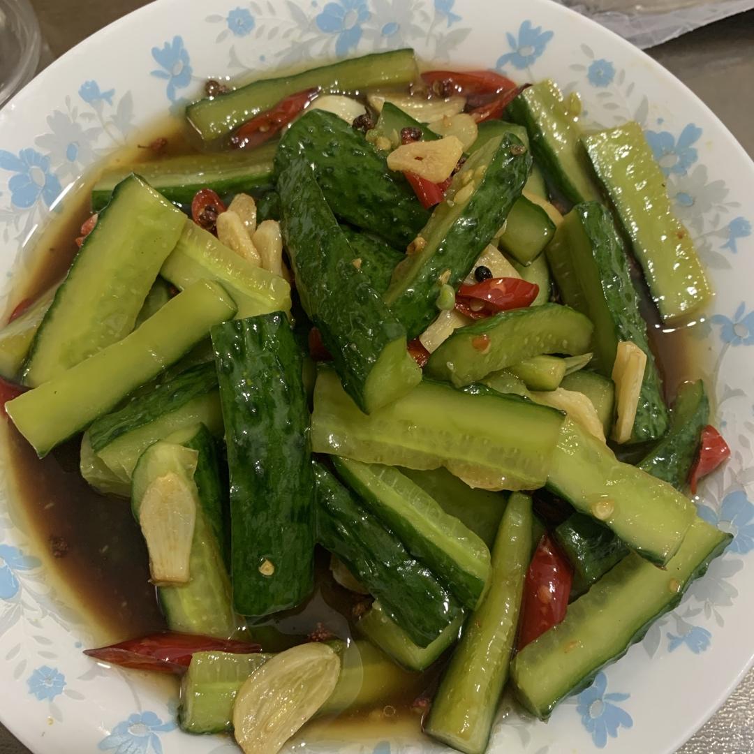 酸辣脆黄瓜条咸菜