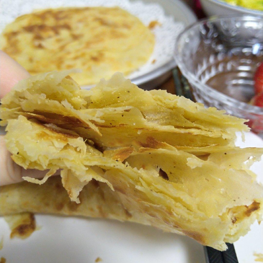 堂妈小厨——葱油手抓饼