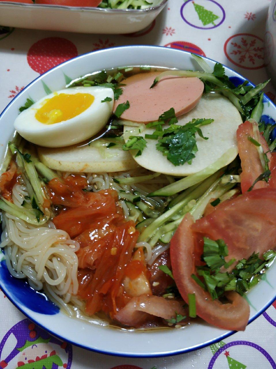 酸甜冷面汤