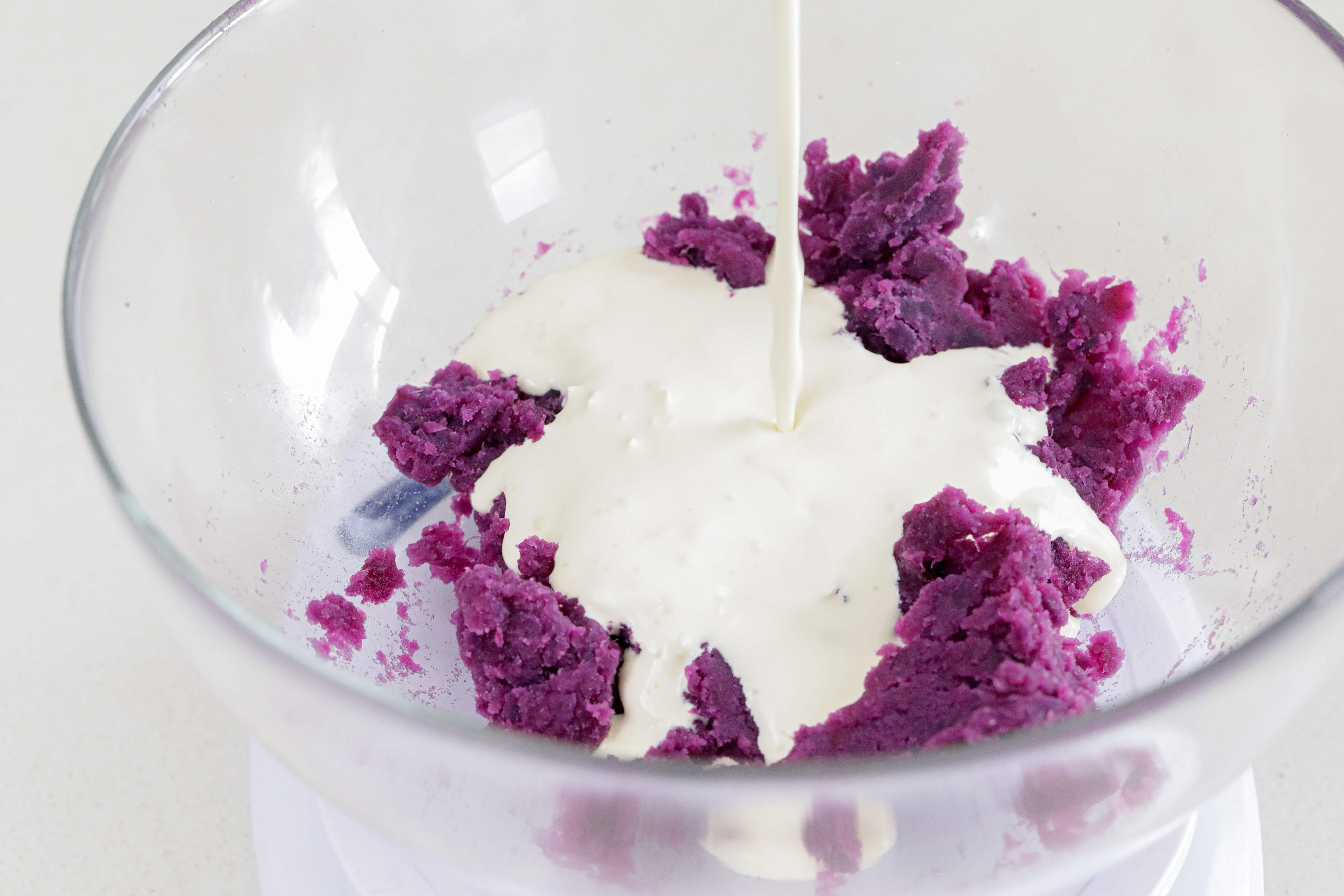 紫薯天使蛋糕卷的做法 步骤20