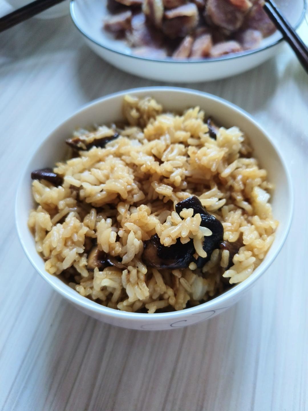 香菇油饭