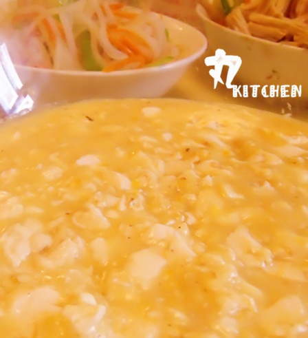 蟹黄豆腐（咸蛋黄版）