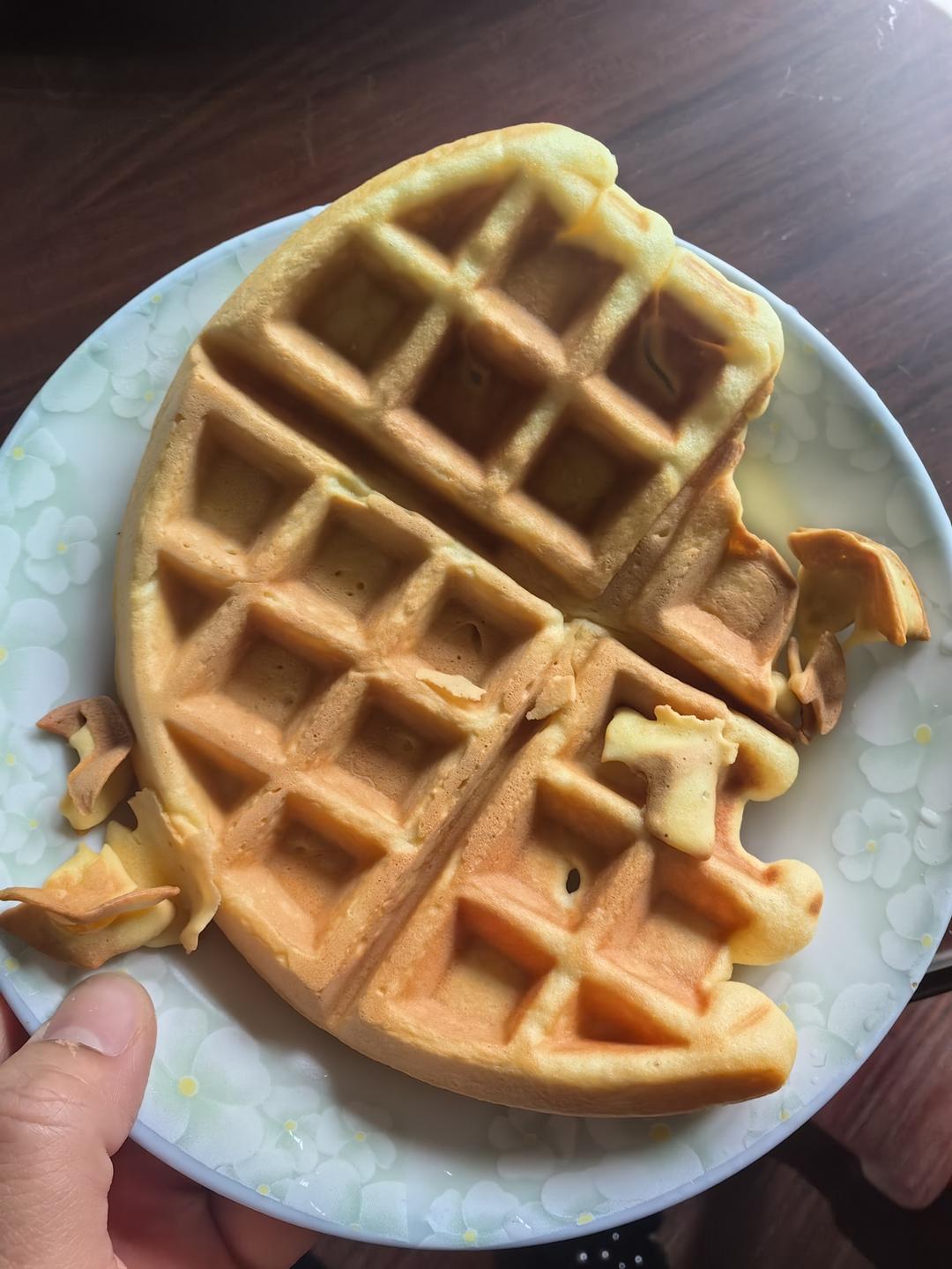 原味华夫饼（Cuisinart立式华夫饼机）