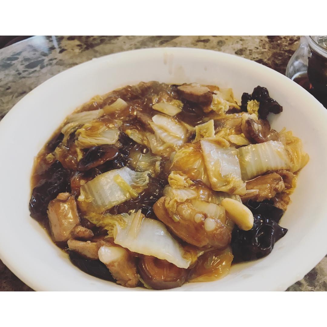 猪肉白菜炖粉条