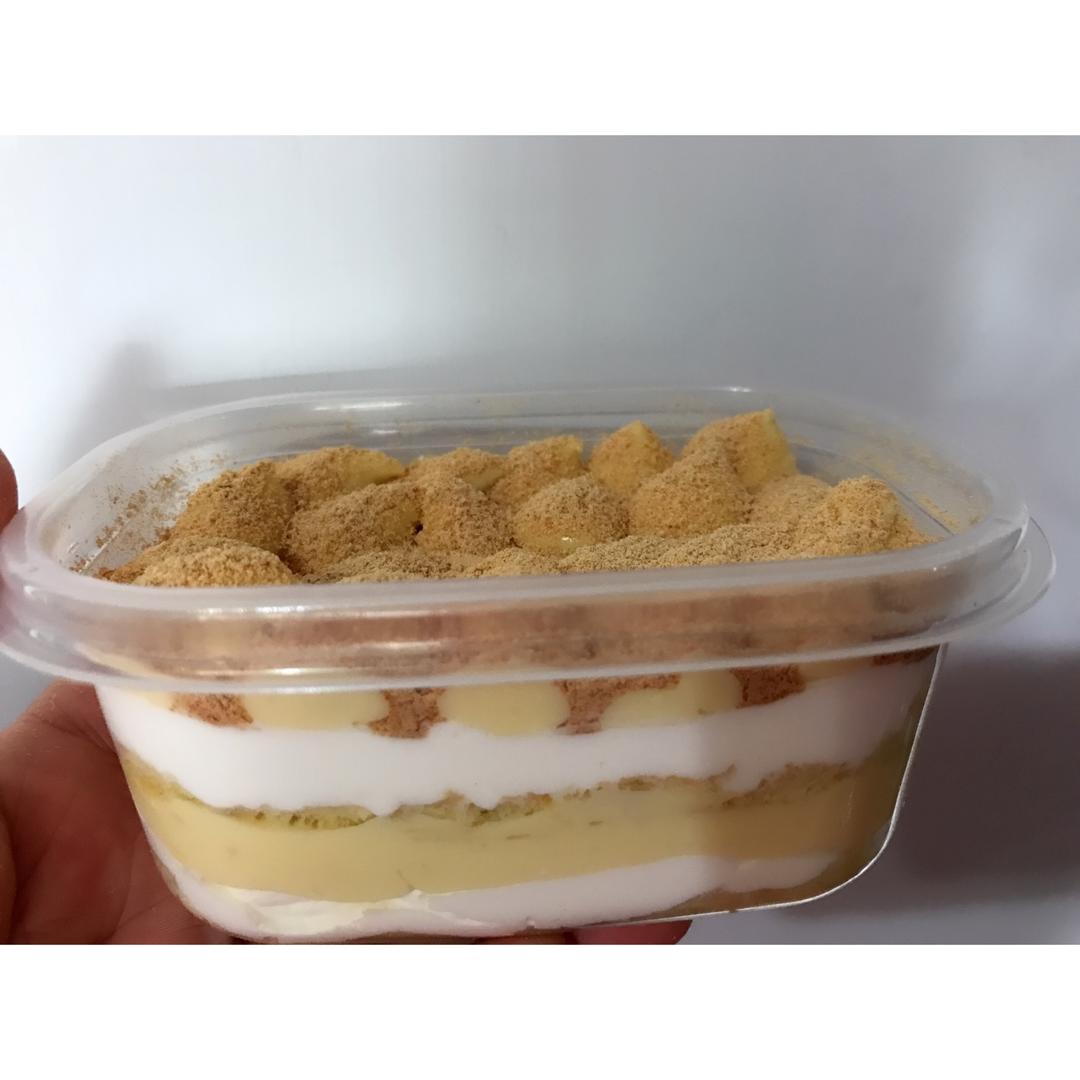 日式豆乳盒子蛋糕