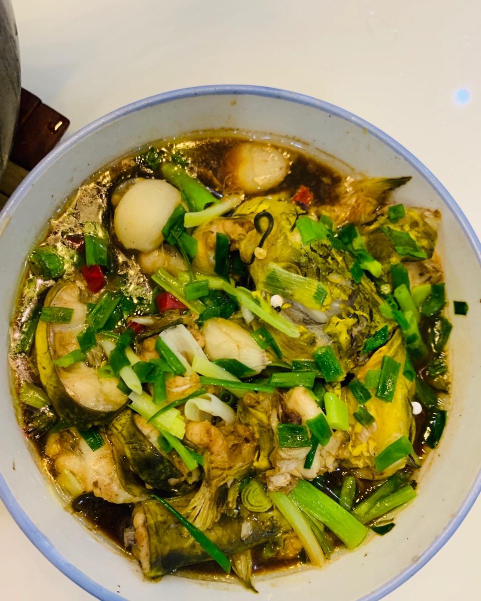 清蒸黄骨鱼