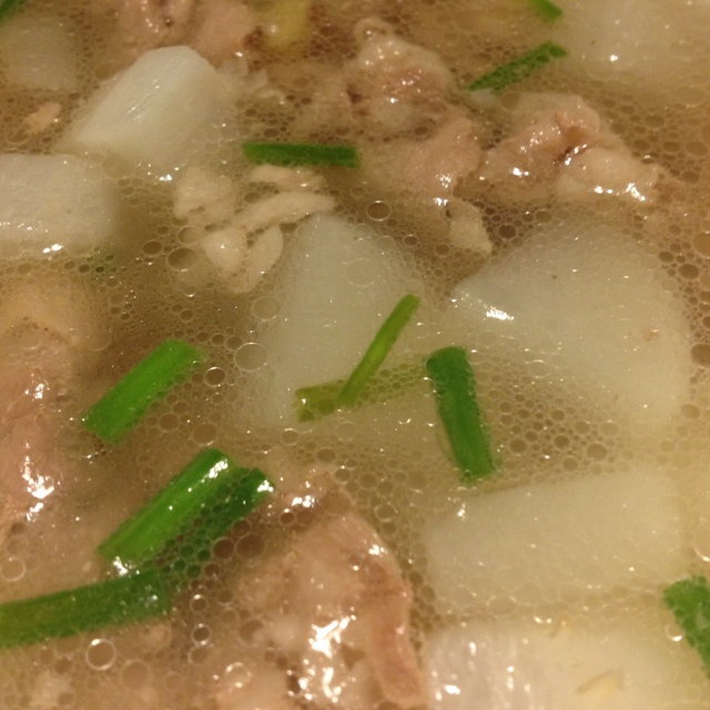 羊肉萝卜汤