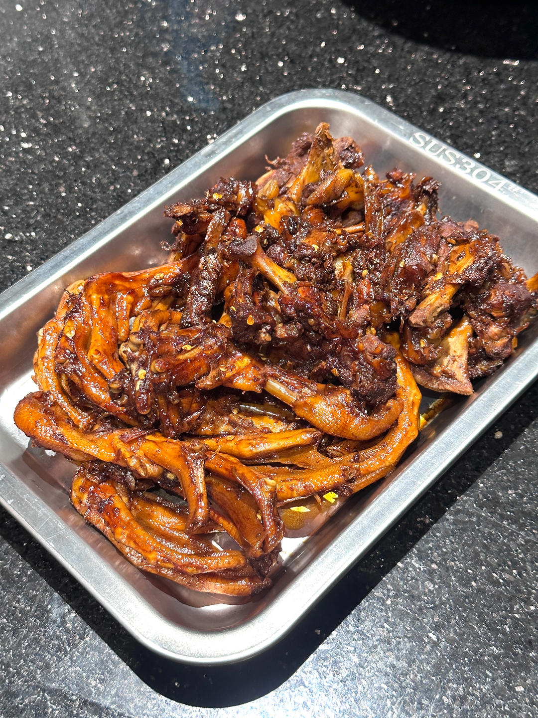 自制周黑鸭卤鸭翅鸭锁骨甜辣