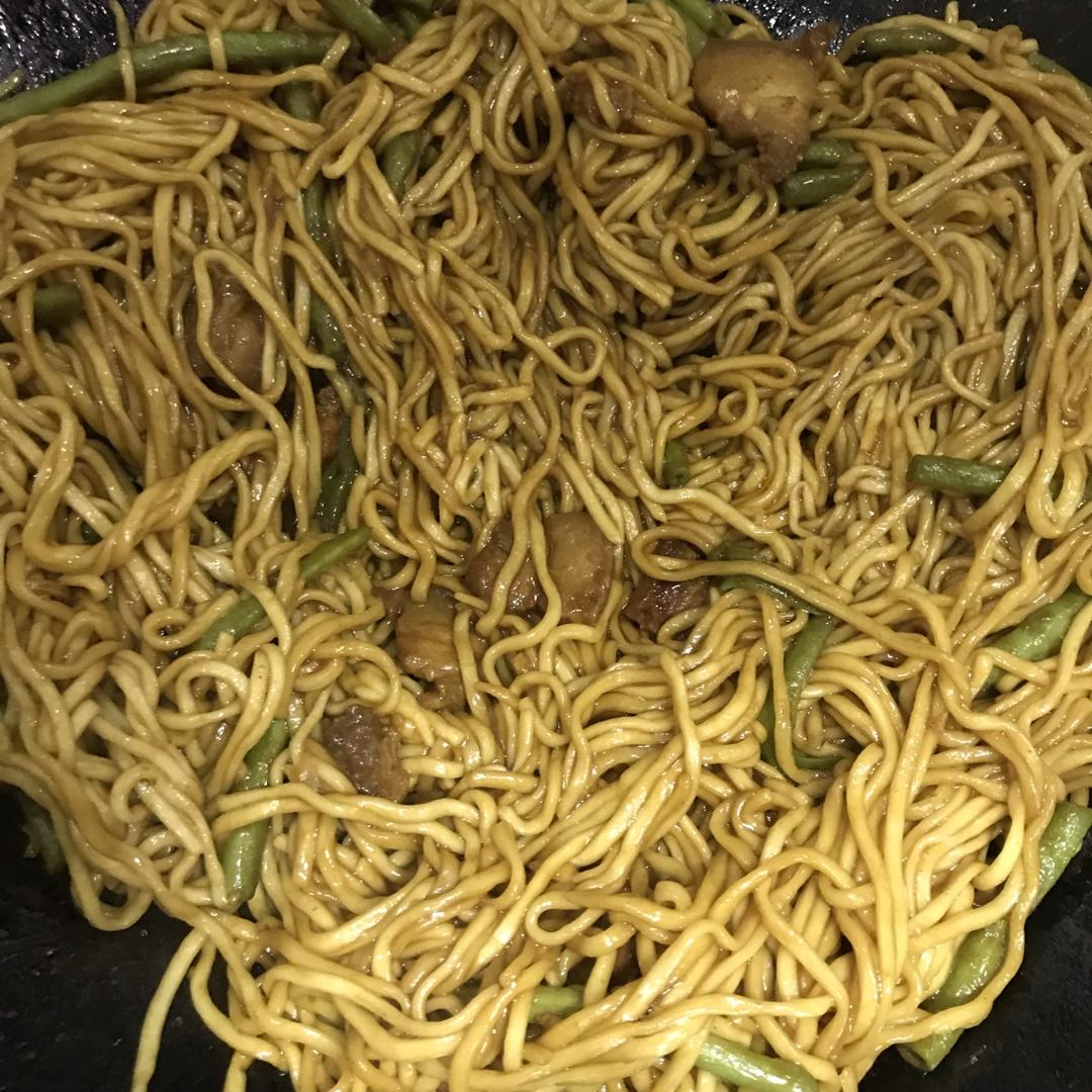 豆角焖面