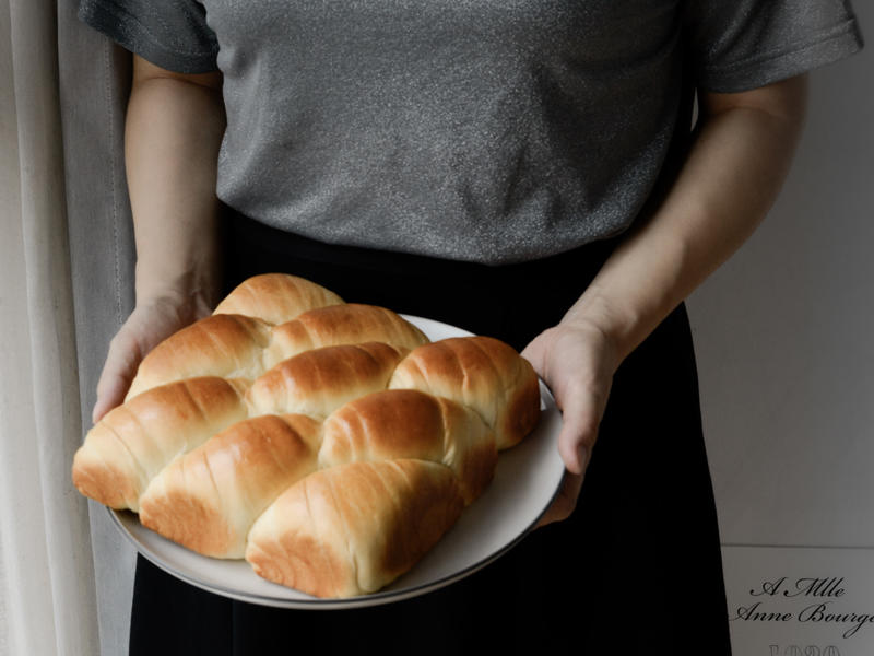 纯奶手撕吐司的做法 步骤1