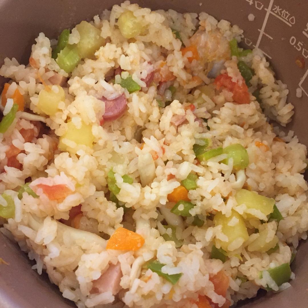 就是任性整个番茄饭豪华版