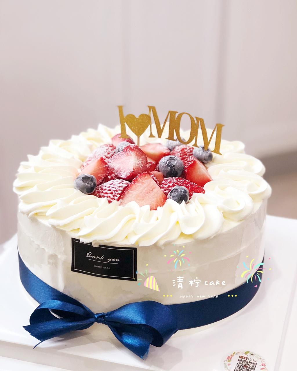 《Tinrry+》草莓奶油蛋糕（8寸配方）