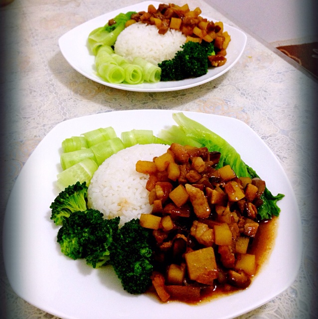 台式卤肉饭